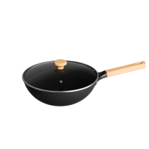 Zhangqiu Stir-fry Pan Traditional Iron Pan Official Flagship Store Home Nonstick Pan Without Coating Electromagnetic Gas Oven 2297