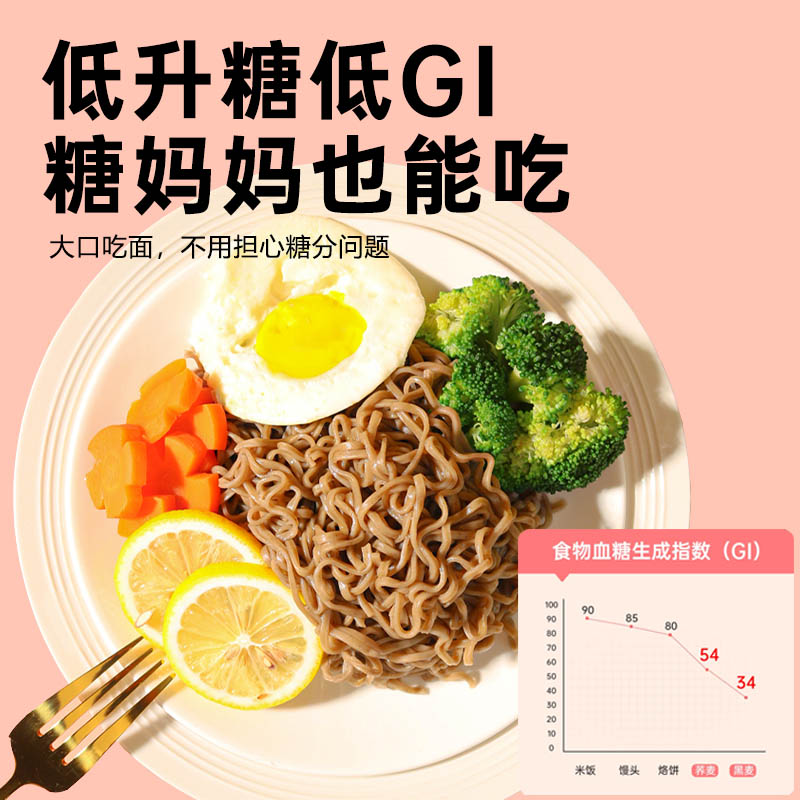 荞麦面孕妇控无糖精0脂肪营养孕期零食小吃的早餐粗粮专用主食品 - 图0