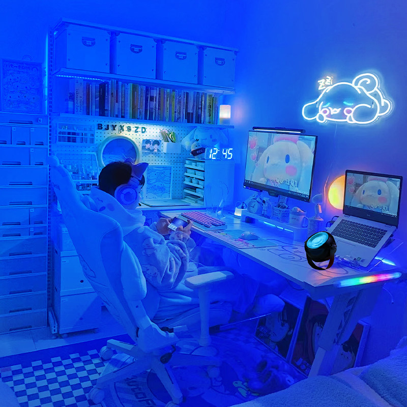 音乐节奏卡点音乐律动氛围灯直播间舞蹈室清吧补光洗墙灯DJ气氛灯,淘宝优惠券,粉丝福利购,淘宝优惠卷