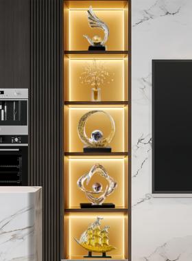 轻奢高档酒柜摆件客厅电视柜装饰品高级感2025新款高端大气上档次