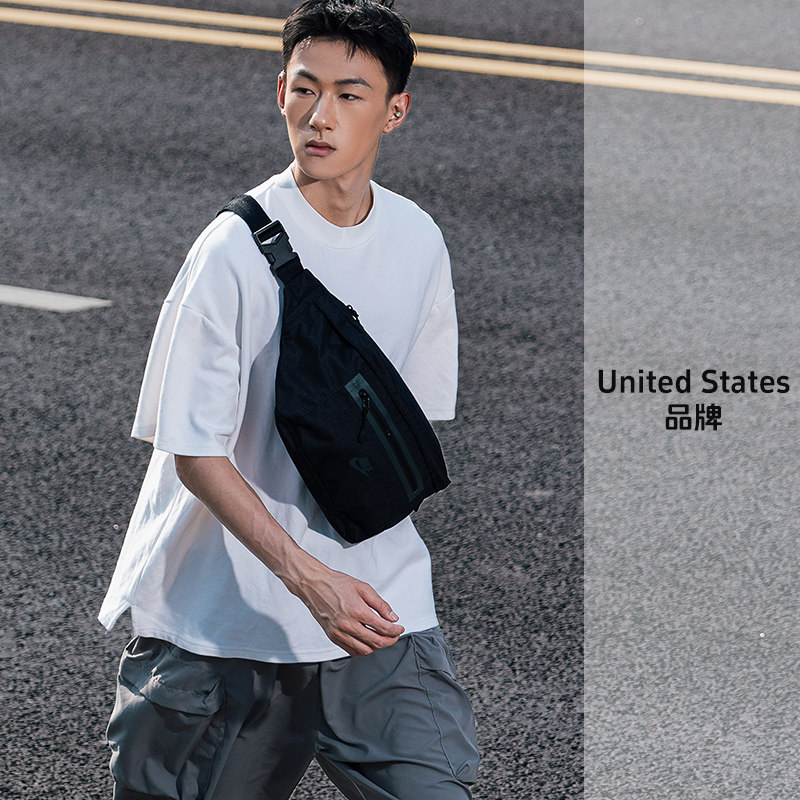 【自营】Nike耐克腰包男女潮流出街斜挎包大容量单肩包运动骑行包,淘宝优惠券,粉丝福利购,淘宝优惠卷