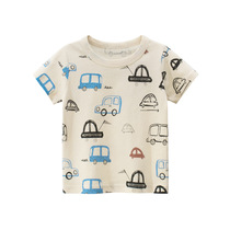 (Trifold Zone) Magasin à rabais de marque Retrait Cupboard Clear Cabin Enfants Vêtements Emplois dété T-shirt à manches courtes Vêtements pour enfants