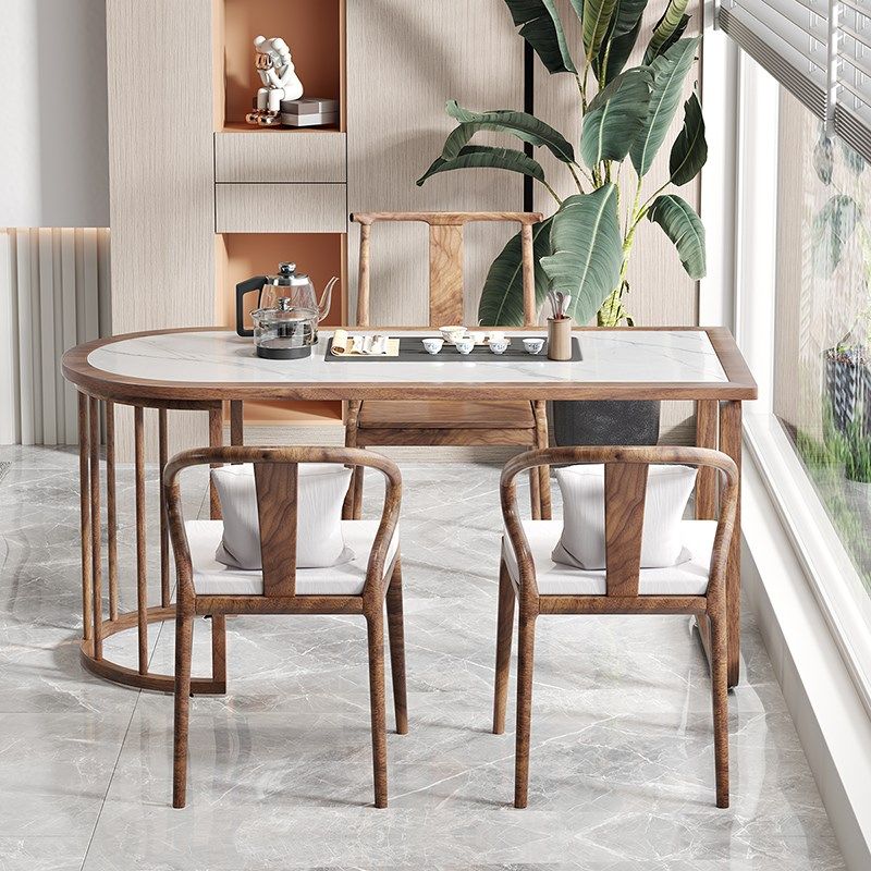 阳台岩板泡茶桌椅组合小户型功夫茶台现代家用靠墙桌嵌入式烧水壶,淘宝优惠券,粉丝福利购,淘宝优惠卷