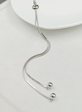 简约配饰挂件毛衣链女款长款项链2024新款爆款不掉色百搭大气高档