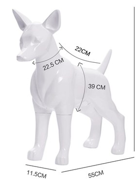 狗模型拍照道具宠物直播间展示道具狗服装模特宠物店狗陈列摆件