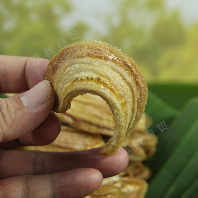 西双版纳原味芭蕉干水果干片零食500克购一份包邮西双版纳特产-图2