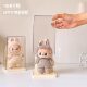Labubu display box transparent pops matrabu cloth glue-elastic workpiece blind box ornament storage display stand