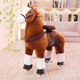 Ridable toy horse for children and adults