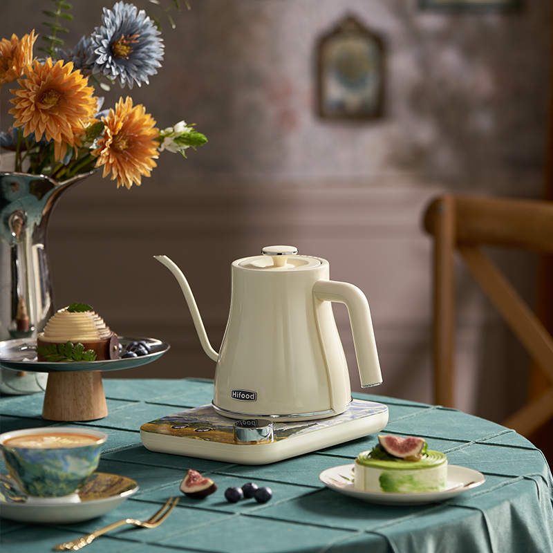 Hifood家用电热水壶长嘴小型功夫茶烧煮开水壶泡茶手冲咖啡控温壶