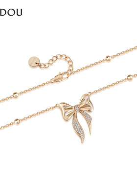 AJIDOU阿吉豆项链女款缤纷岁末系列锁骨链短颈链