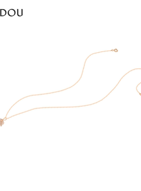 阿吉豆AJIDOU925银项链女时尚优雅贝壳珍珠吊坠气质配饰饰品潮流