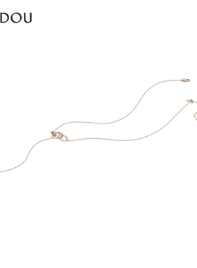 AJIDOU阿吉豆女款毛衣项链女款2024新爆款秋冬百搭高级感时尚气质