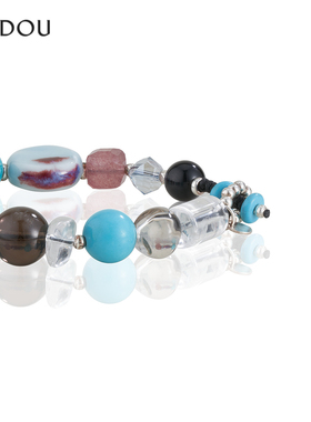 【商场同款】阿吉豆AJIDOU手链925银手饰女款时尚小众轻奢手环