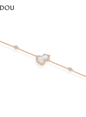 阿吉豆AJIDOU手饰女款福禄手串度假风贝壳手链高级感轻奢手链饰品