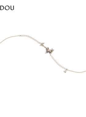 秘境谍影手链阿吉豆日韩珍珠女