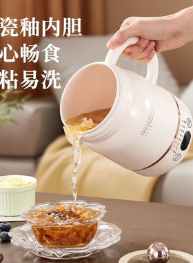 德国电炖杯小型电炖锅煲汤煮粥锅一人小炖盅办公室家用2025新款