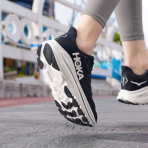 HOKA正品女款Clifton 10克里夫顿10跑步鞋减震耐磨竞速训练运动鞋 - 图1