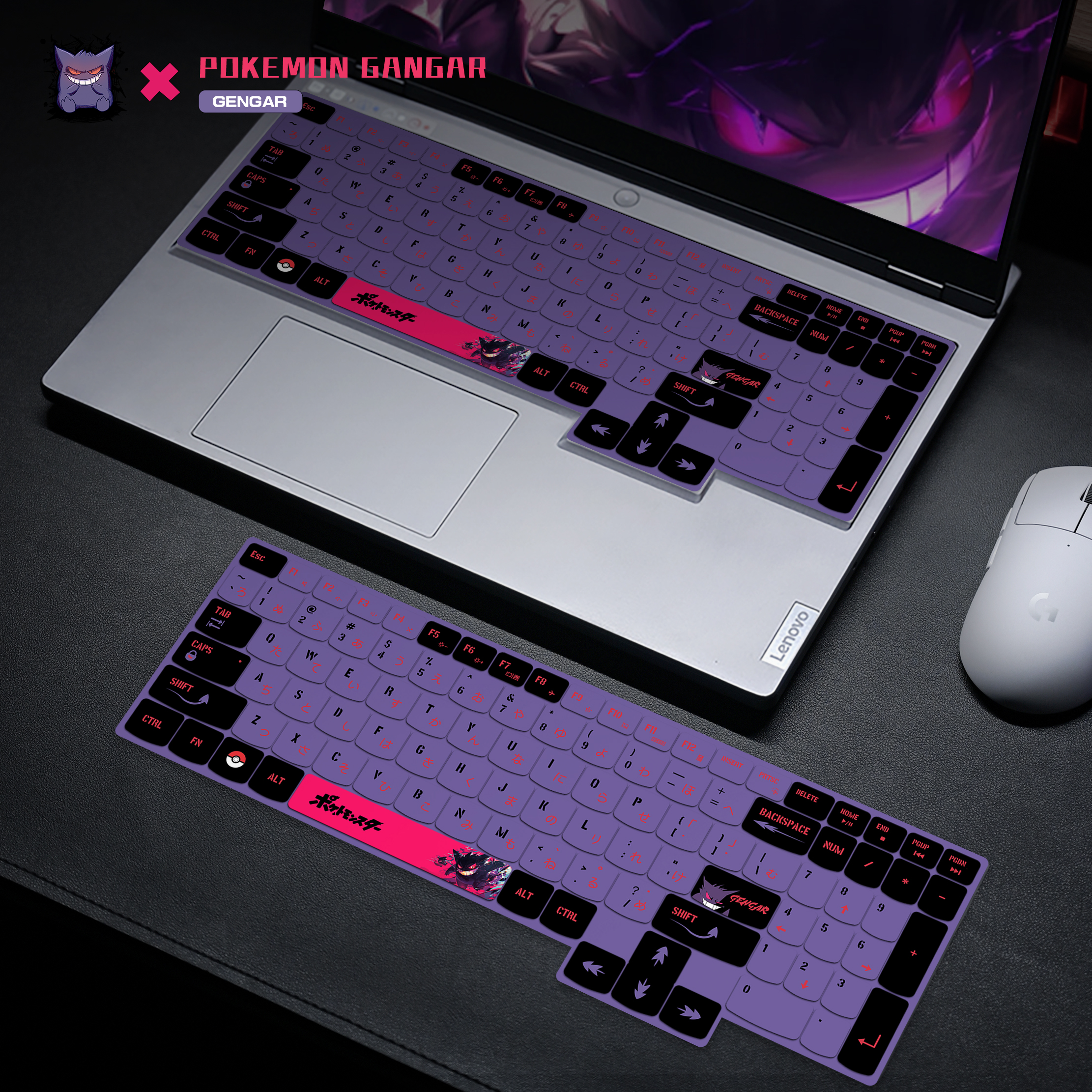 联想拯救者笔记本键盘膜适用2024款y9000p电脑键盘全覆盖膜r9000p按键贴y7000p防尘罩r7000p15.6寸键盘保护膜 - 图0