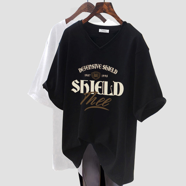 Slim and casual Korean loose top for women