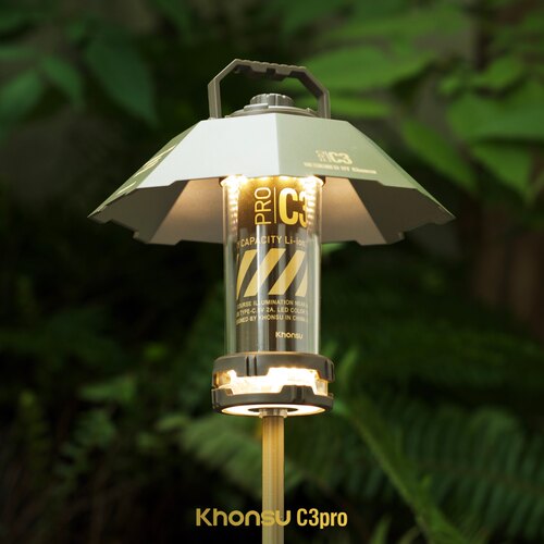 Khonsu/空宿C3PRO战术露营灯高亮便携充电帐篷营地户外手电照明灯 - 图0