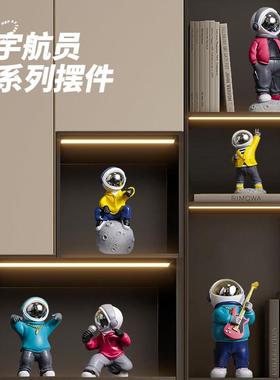 嘻哈街舞创意人物太空人书桌柜餐边电视柜送礼物品装饰摆饰装饰品