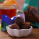 Ashuofu brand 0 cane sugar colorful truffle flavor chocolate candy