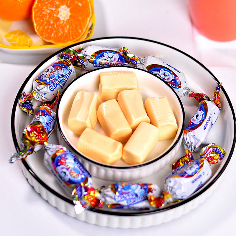 俄罗斯进口牛轧糖老式牛奶花生味原装婚庆喜糖年货小零食品,淘宝优惠券,粉丝福利购,淘宝优惠卷