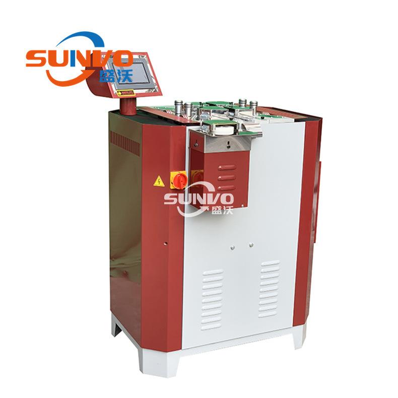 厂家直供带电脑智能四轮皮带磨边机皮带肩带四轮两段双边磨边机 - 图2