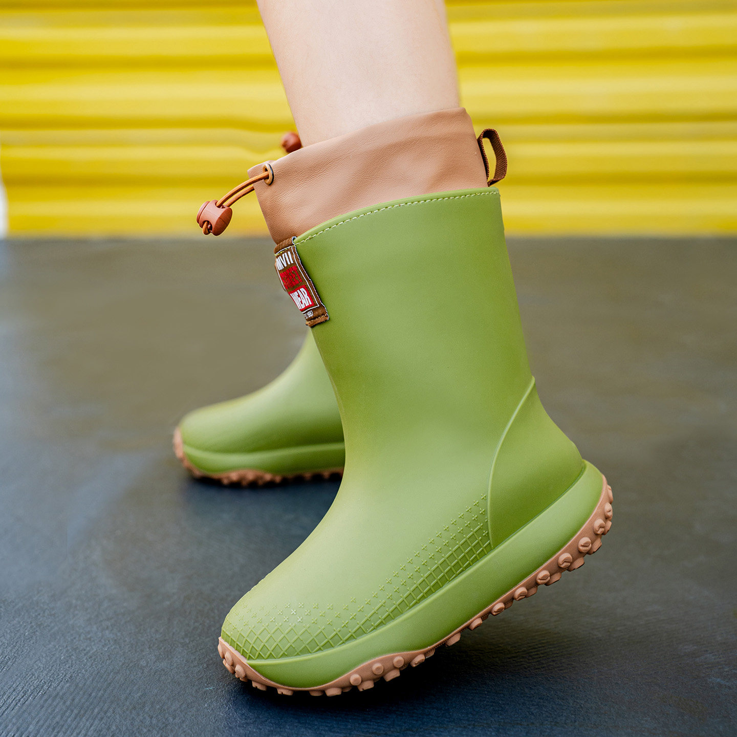 儿童雨鞋男孩女童雨靴一体绒保暖中大童学生水鞋防水防滑耐磨胶鞋,淘宝优惠券,粉丝福利购,淘宝优惠卷