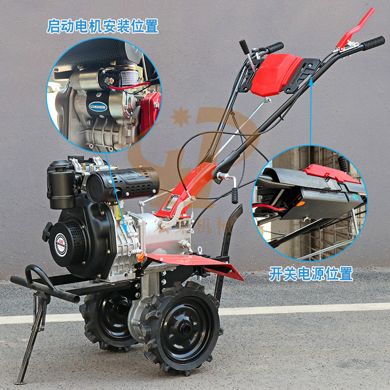 Hongqu mechanical electric starter portable model for home use