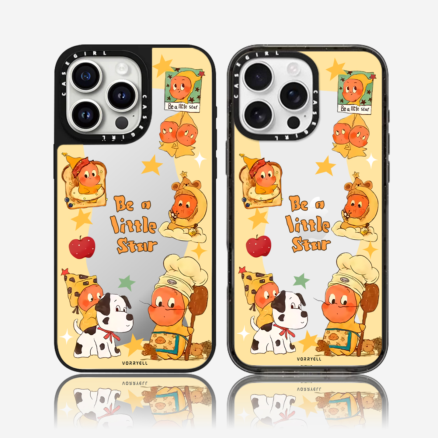 CASEGIR联名星星人适用苹果17ProMax手机壳新款iPhone16pro斑点狗15plus可爱14小众高级感12防摔11创意13女xs - 图3