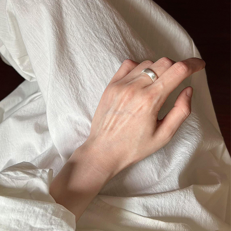 s925纯银海星戒指女小众设计感高级轻奢食指戒2025新款爆款食指戒 - 图2