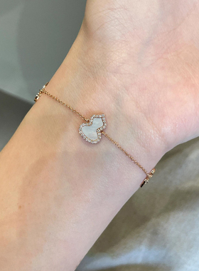 新中式仿贝母葫芦手链女2025新款