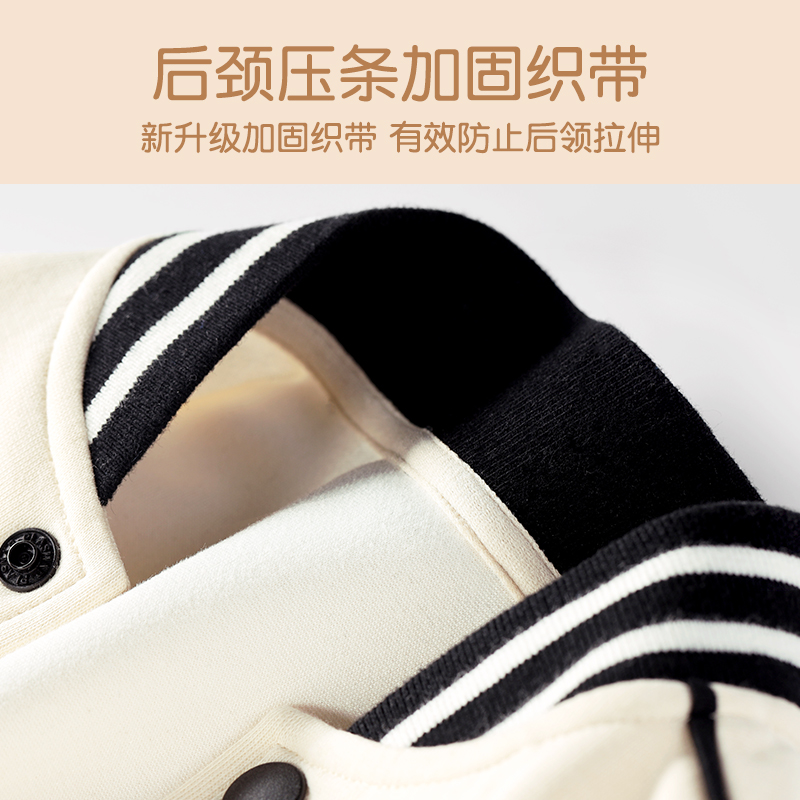 拉夏贝尔女童外套2025年春季中大童休闲衣服春秋款上衣儿童棒球服