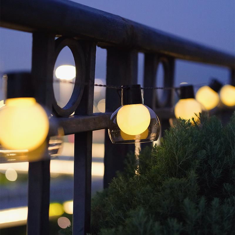 太阳能防水庭院灯户外桌子灯别墅景观灯露台茶几灯串串灯草坪灯 - 图0