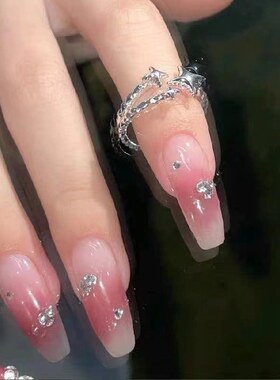 星星戒指 小众原创设计可调节开口芒星戒指冷淡风女闺蜜礼物学生