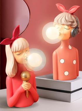 简约现代玄关钥匙收纳摆件电视柜创意家居酒柜装饰品客厅轻奢女孩