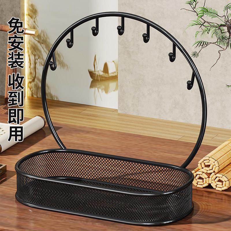 毛笔架笔挂铁艺毛笔书法专用初学者放笔的架子笔托 托挂架文房四,淘宝优惠券,粉丝福利购,淘宝优惠卷