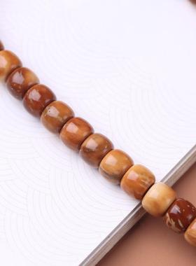 2026楼兰戈壁库克手串桶珠双圈男士老型菩提文玩佛珠念珠手持多款