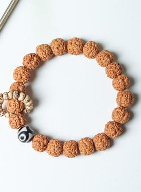 2026藏式佛手小金刚菩提子五爪三日红原籽直切佛珠单圈手持男女手