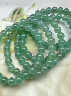 2026天然绿色糖心玛瑙手炼女本命年龙年手炼秋冬闺蜜时尚水晶饰品