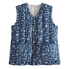 Men's handmade pure cotton winter thickened vest and waistcoat