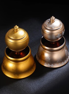 车载太阳能电池摆件汽车内饰家用多功能摆件八吉祥车饰中控台转轮