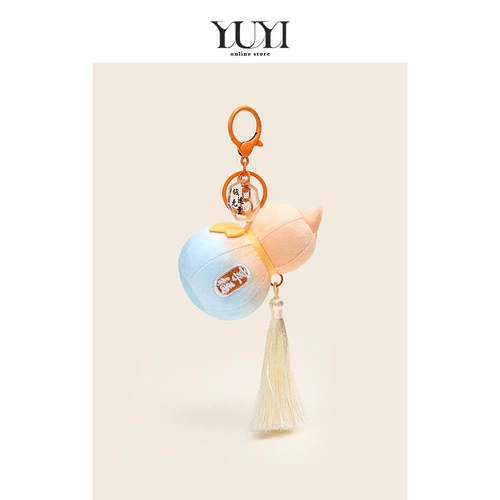 Сиреневый аксессуар на рюкзак, подвеска, брелок, китайский стиль, подарок на день рождения