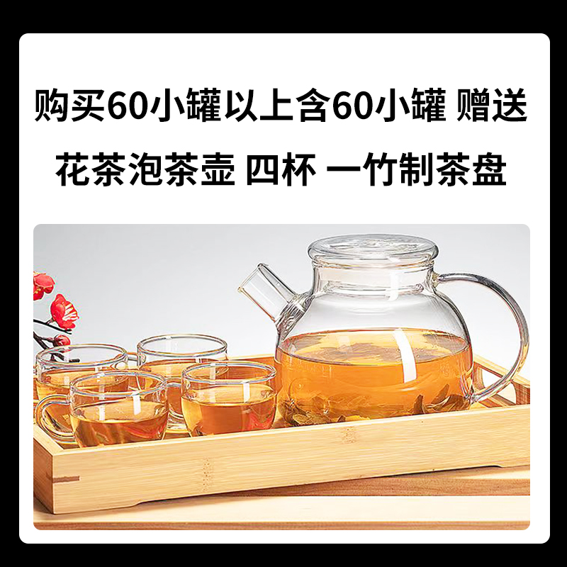 胖大海橘红栀子茶决明子金银花枸杞养生茶