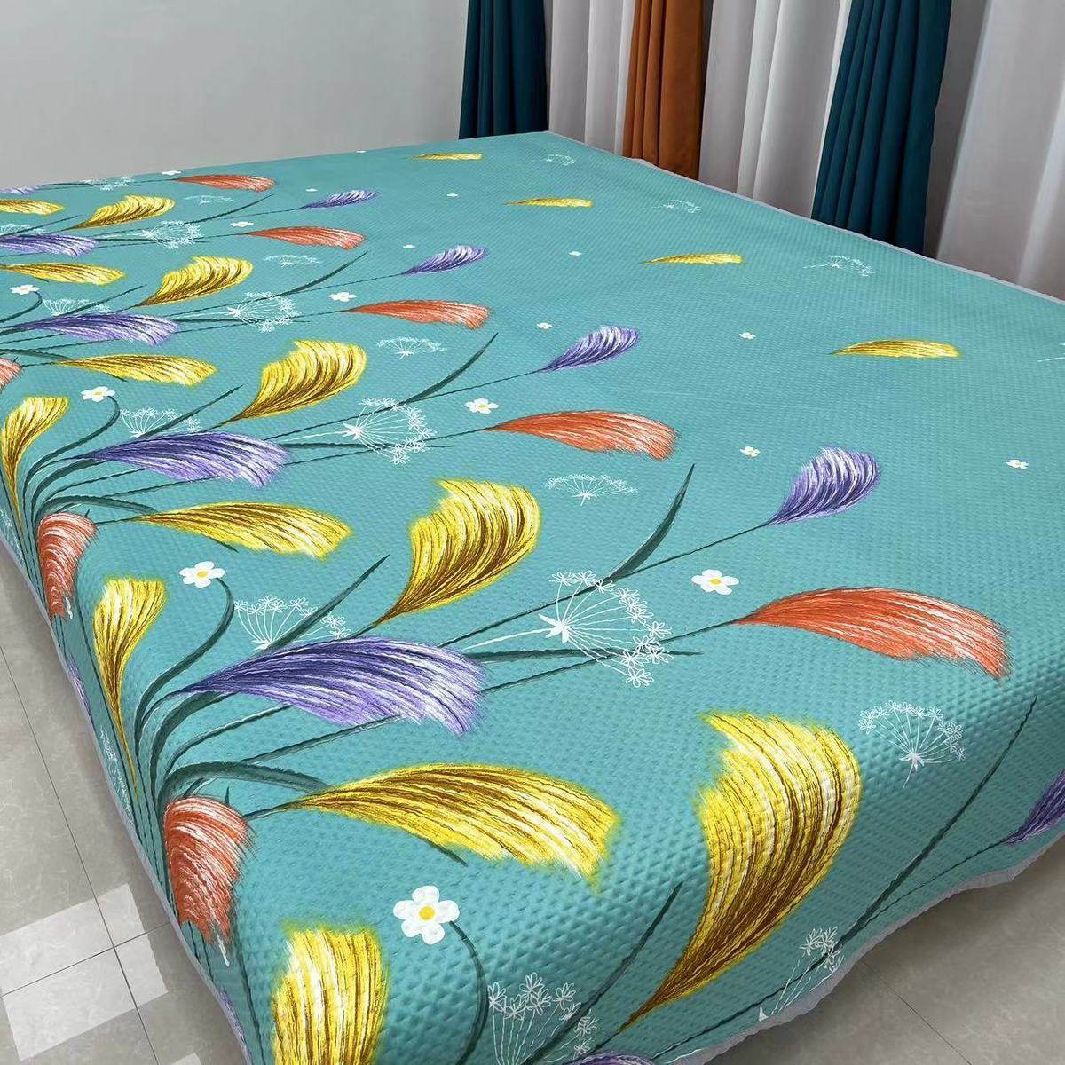 四季通用床盖榻榻米床毯农村大炕专用夹棉防滑多功能床单子炕褥子,淘宝优惠券,粉丝福利购,淘宝优惠卷