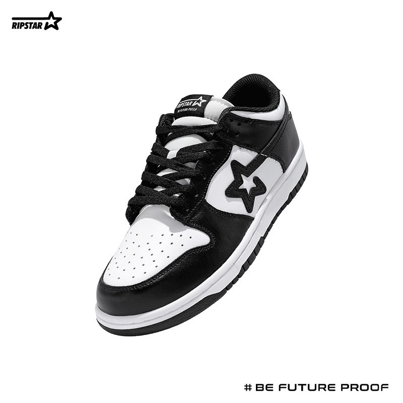 RIPSTAR/爆炸星黑白色板鞋男秋冬季新款休闲运动板鞋女【熊猫】,淘宝优惠券,粉丝福利购,淘宝优惠卷