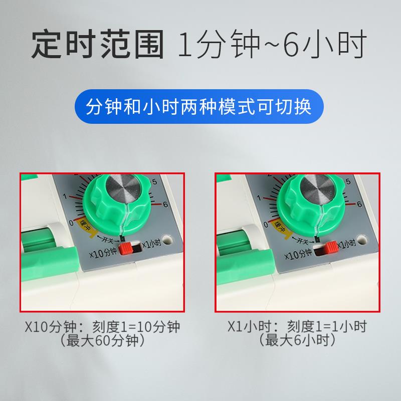 三相三线380V定时器倒计时断电开关蒸饭柜电机大功率抽水泵空开 - 图2