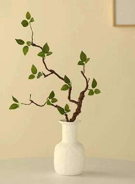 ins仿真绿植假花吊钟植物客厅插花装饰仿真花摆件书柜中式摆设
