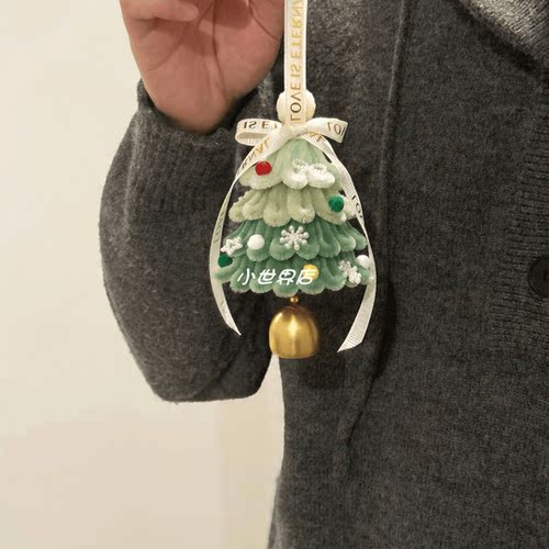 创意扭扭棒圣诞树圣诞花环挂件diy材料包手工生日礼物装饰礼物 - 图0